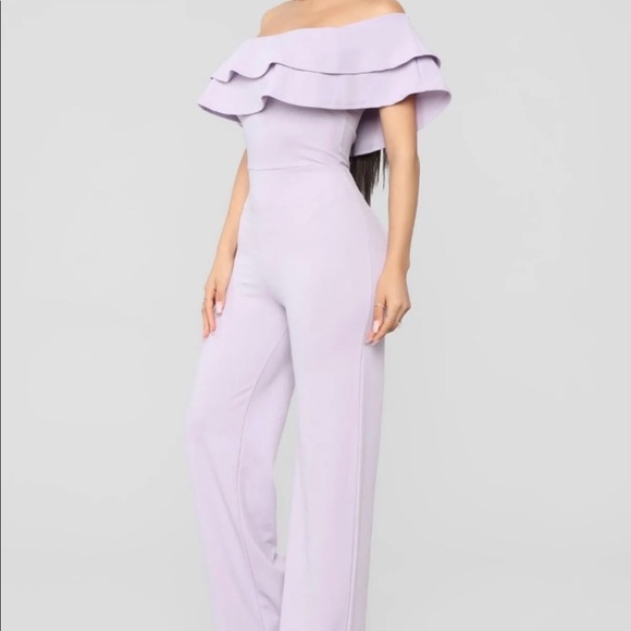 Lavender Romper - Picture 2 of 3